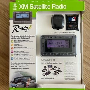 New Delphi Satellite Radio Sirius XM Bundle